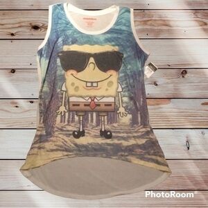 💋 Rue 21 graphic tank Sponge bob